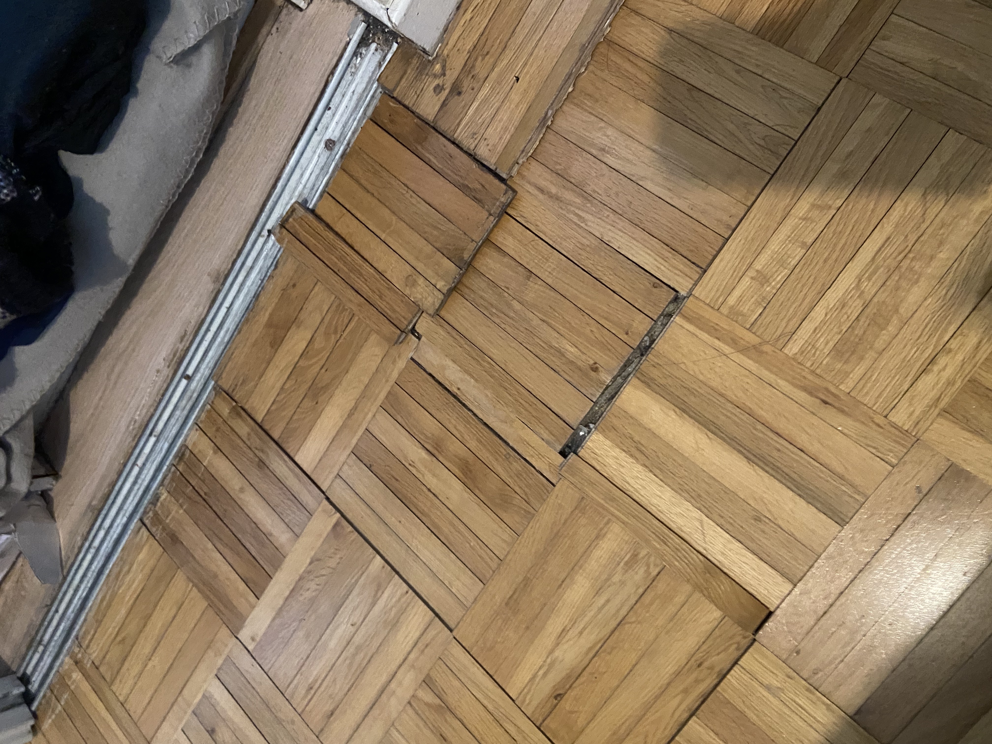 Avant rénovation parquet Goussainville